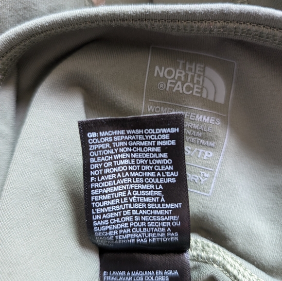 EUC North Face Flashdry Tights/Leggings - Sage Green, XS - Picture 5 of 7